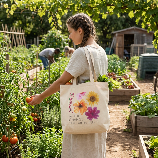 Be the Change the Earth Needs — Eco Tote Bag