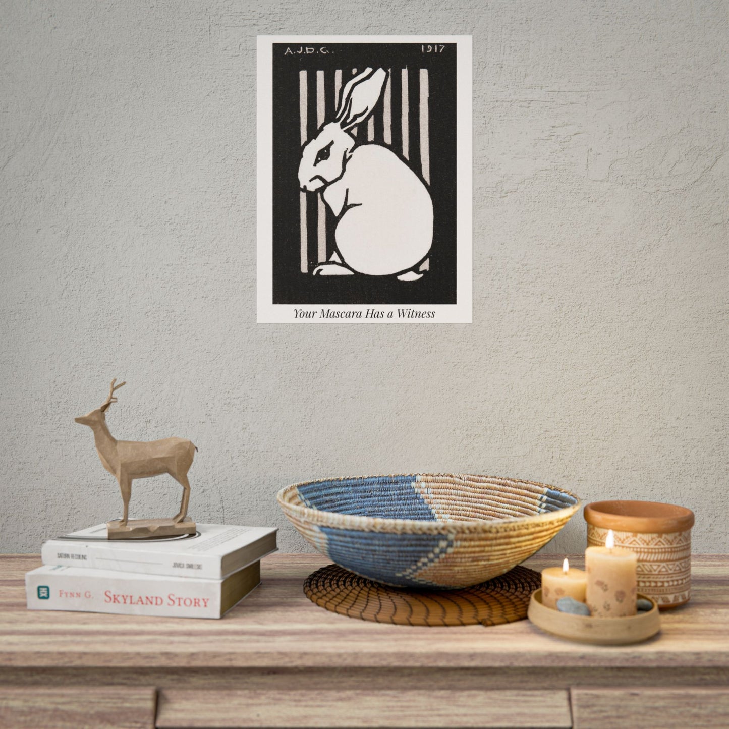 Your Mascara Has a Witness — Activist Art Print