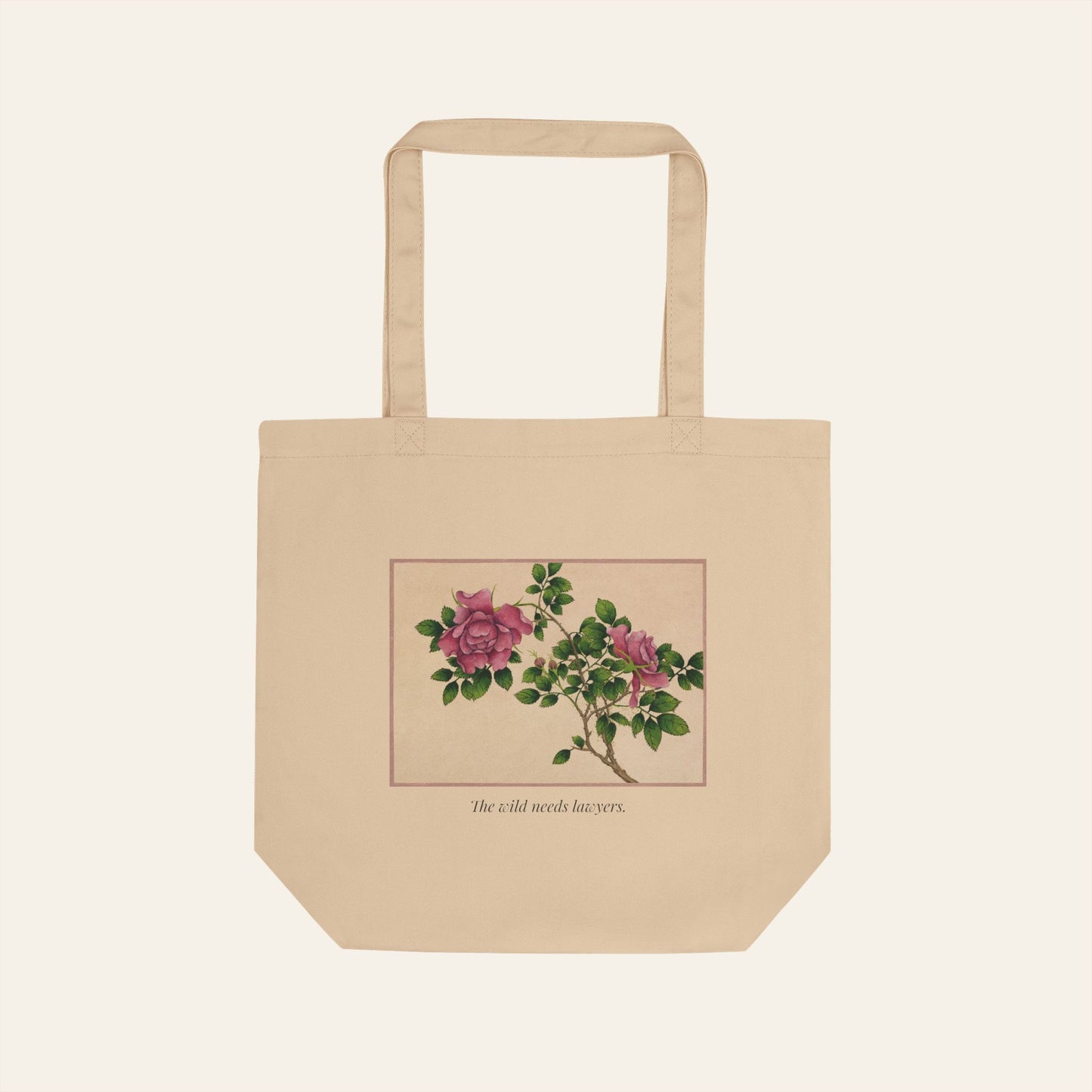 The Wild Needs Lawyers — Eco Tote Bag - Eco-Activism Merch | The Forager's Grove