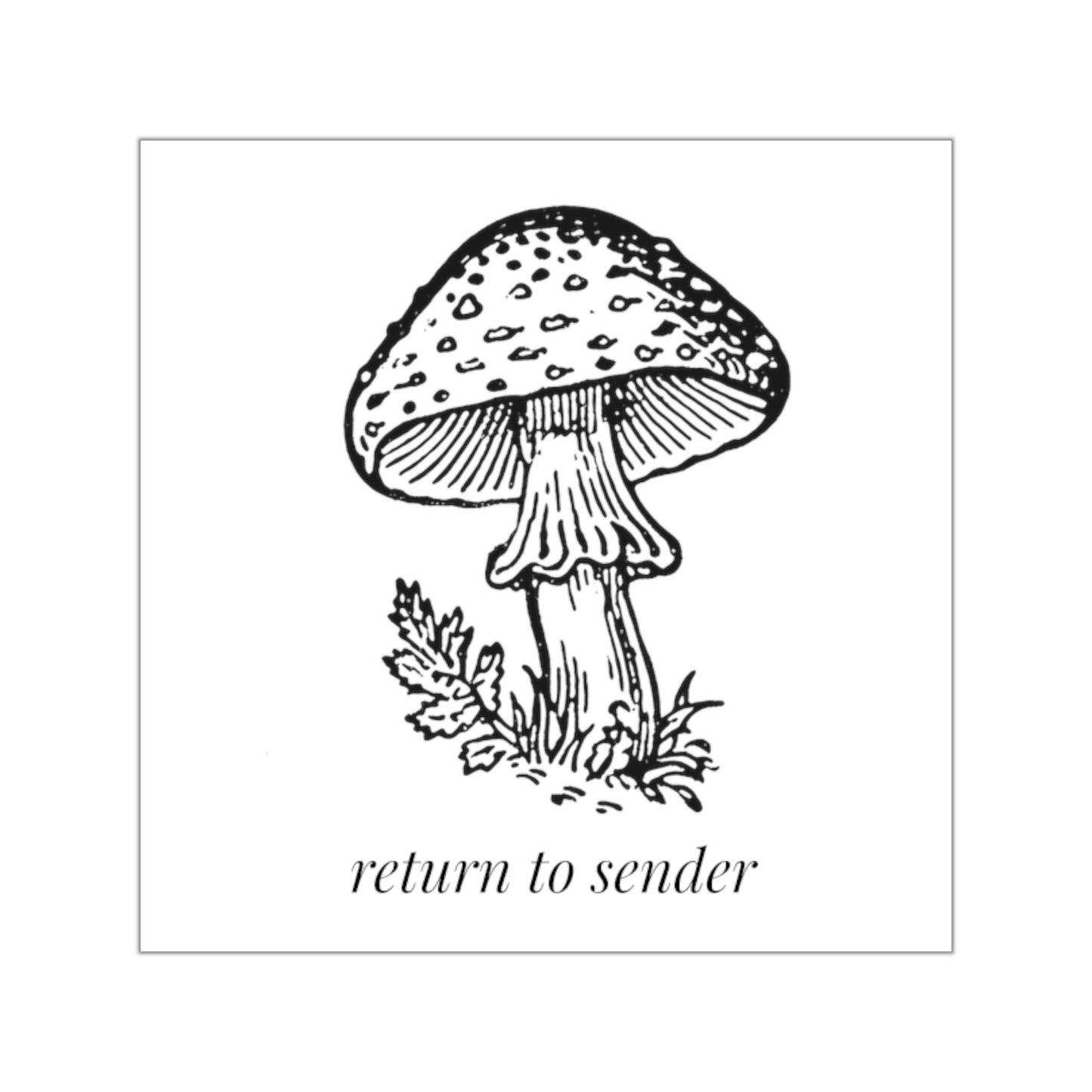 Return to Sender — Compost Sticker
