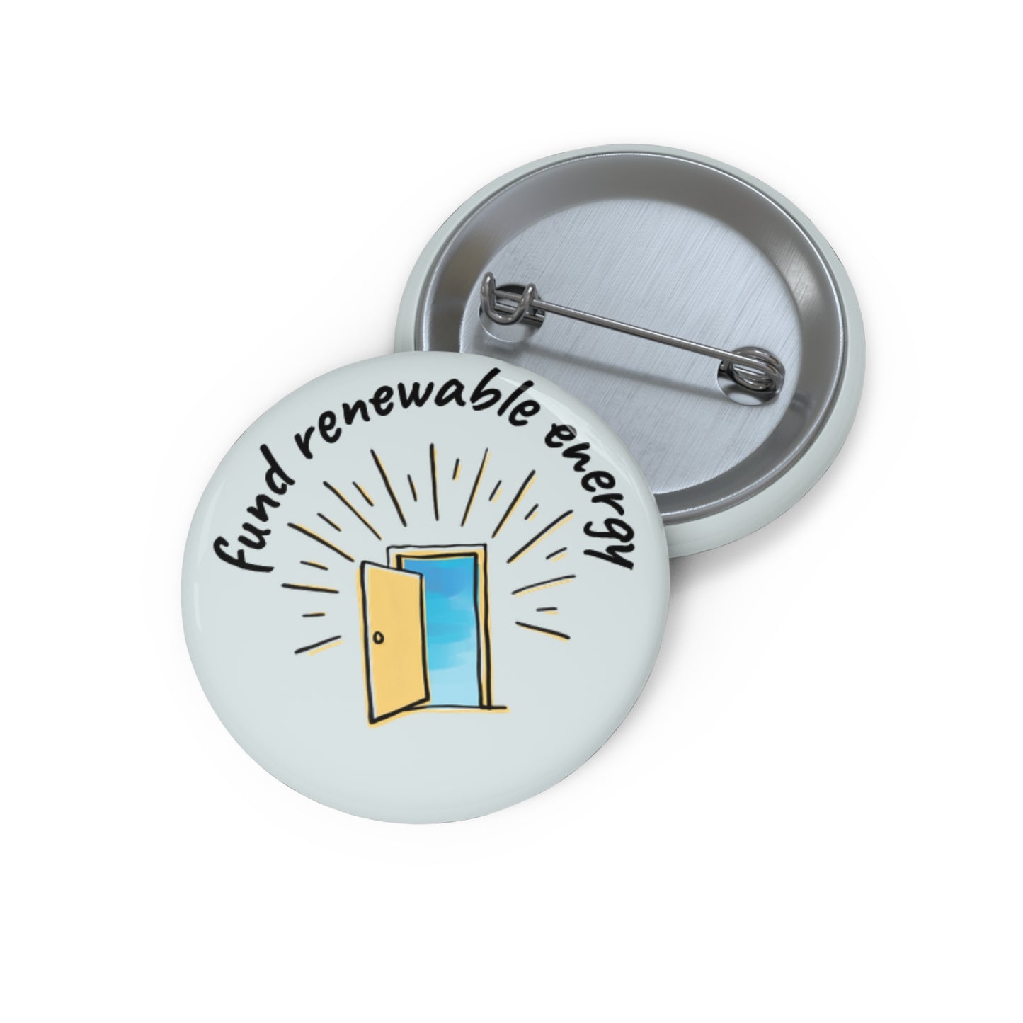 Fund Renewable Energy Pin