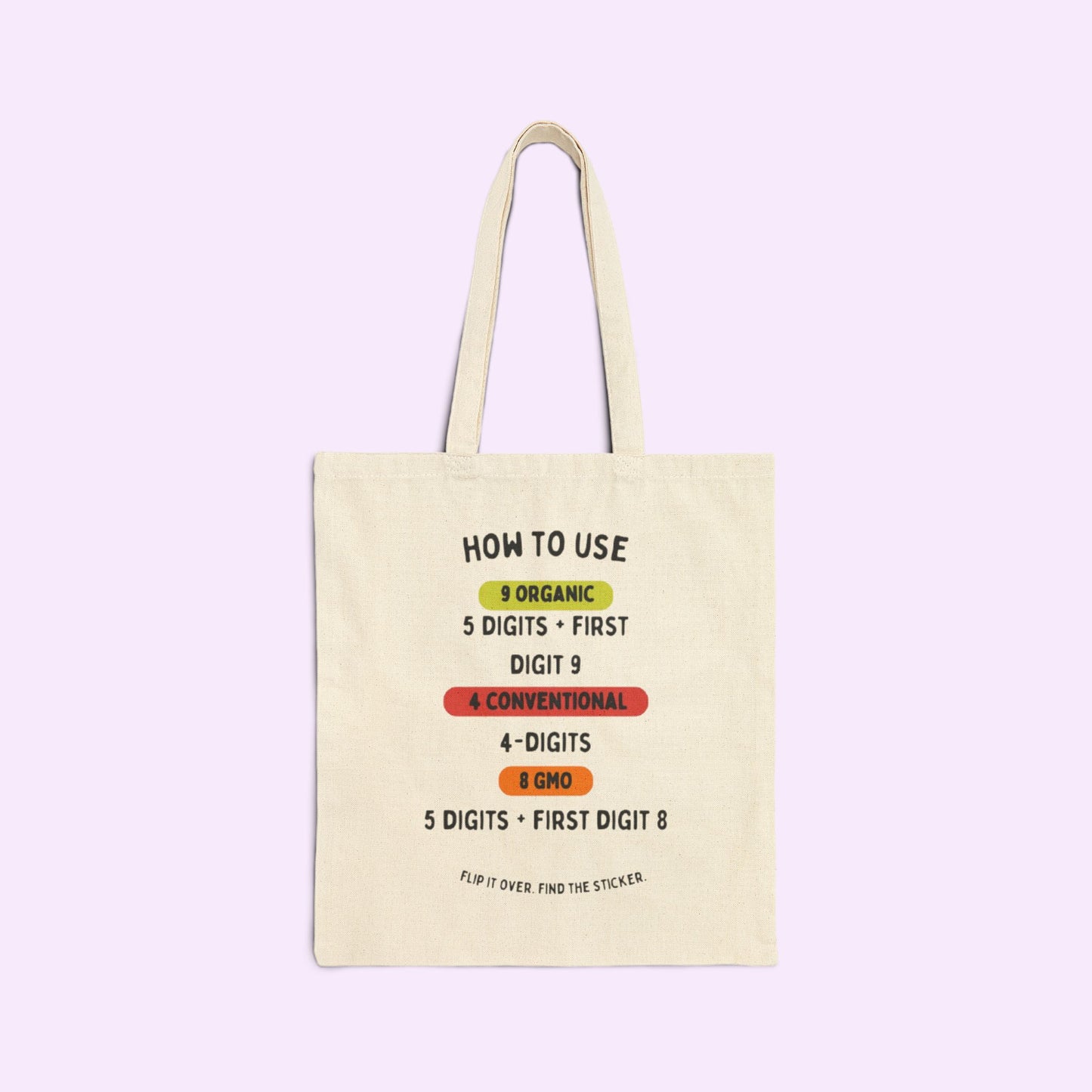Produce Code Guide Tote Bag