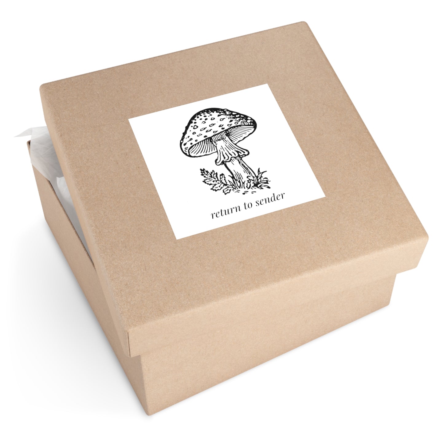 Return to Sender — Compost Sticker
