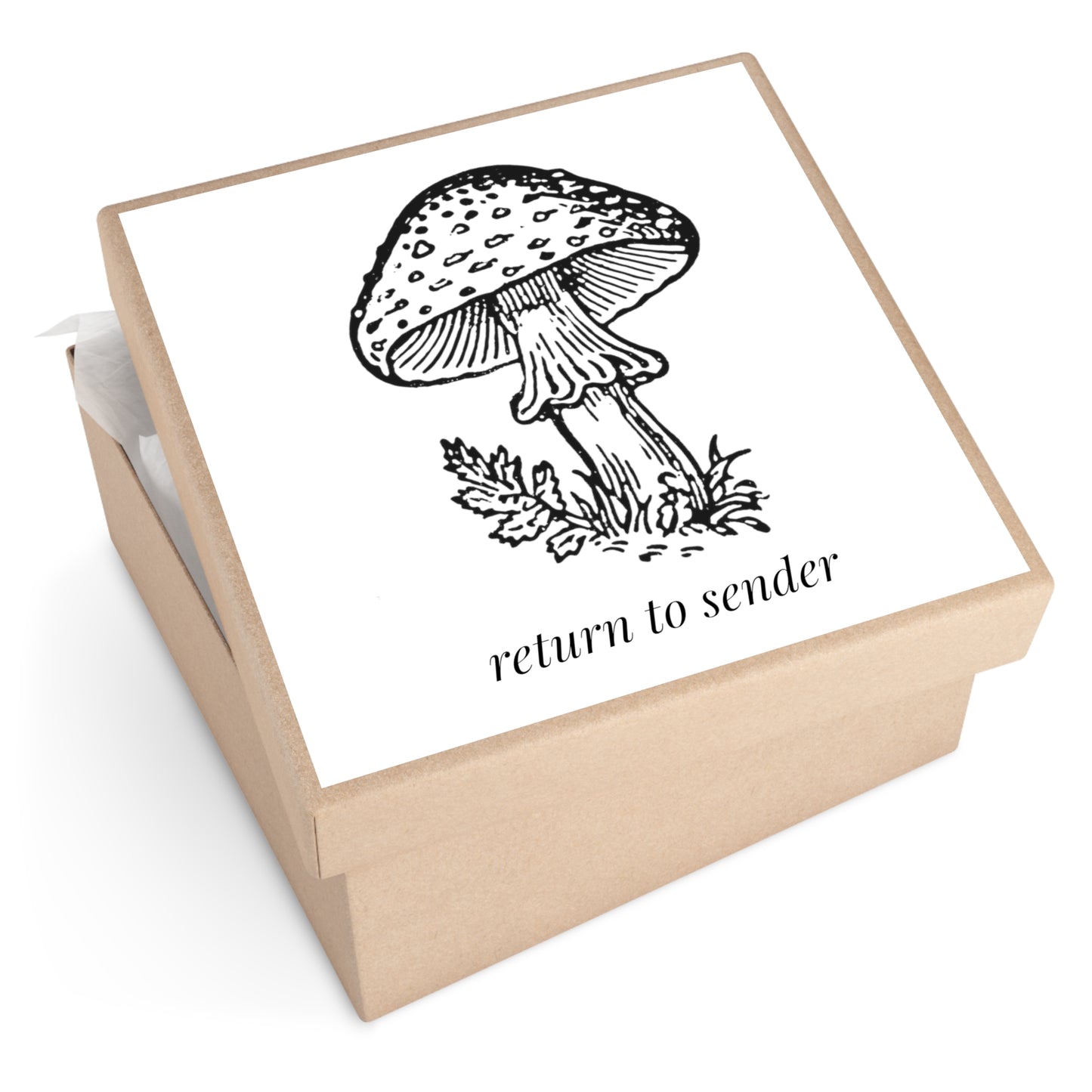 Return to Sender — Compost Sticker