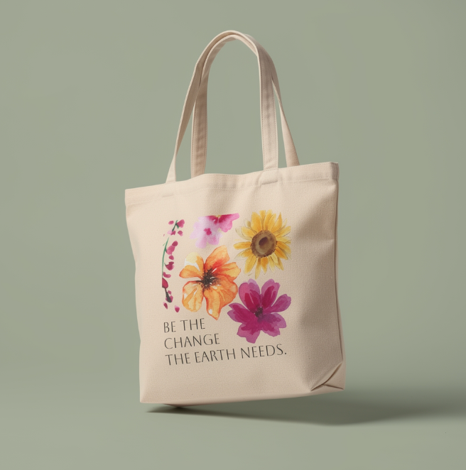 Be the Change the Earth Needs — Eco Tote Bag