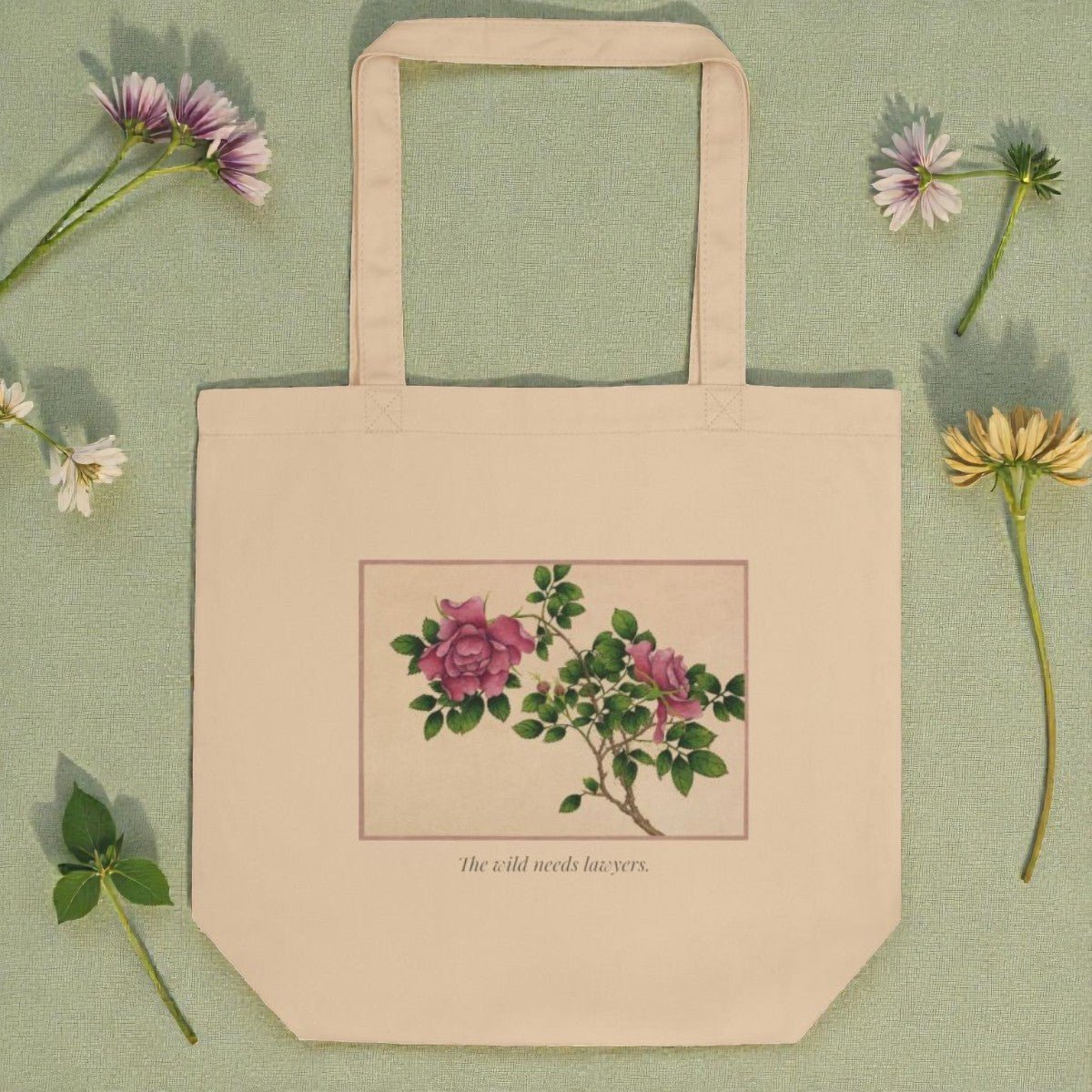 The Wild Needs Lawyers — Eco Tote Bag - Eco-Activism Merch | The Forager's Grove